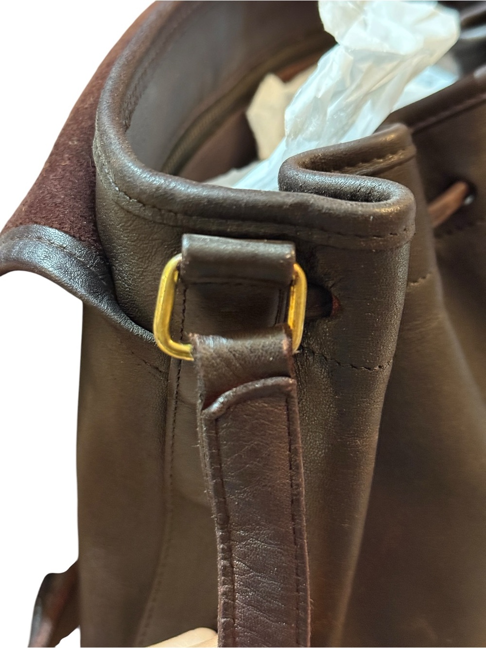 Coach Legacy Flap Drawstring Crossbody/Shoulder Bag, Lightweights Collection - Picture 12 of 16